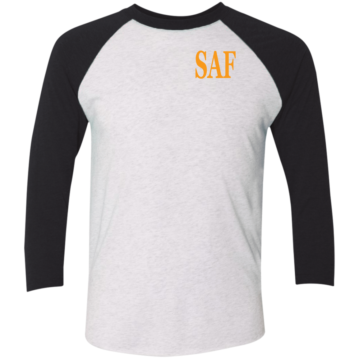 SAF - Tri-Blend 3/4 Sleeve Raglan T-Shirt