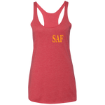 SAF - Ladies' Triblend Racerback Tank