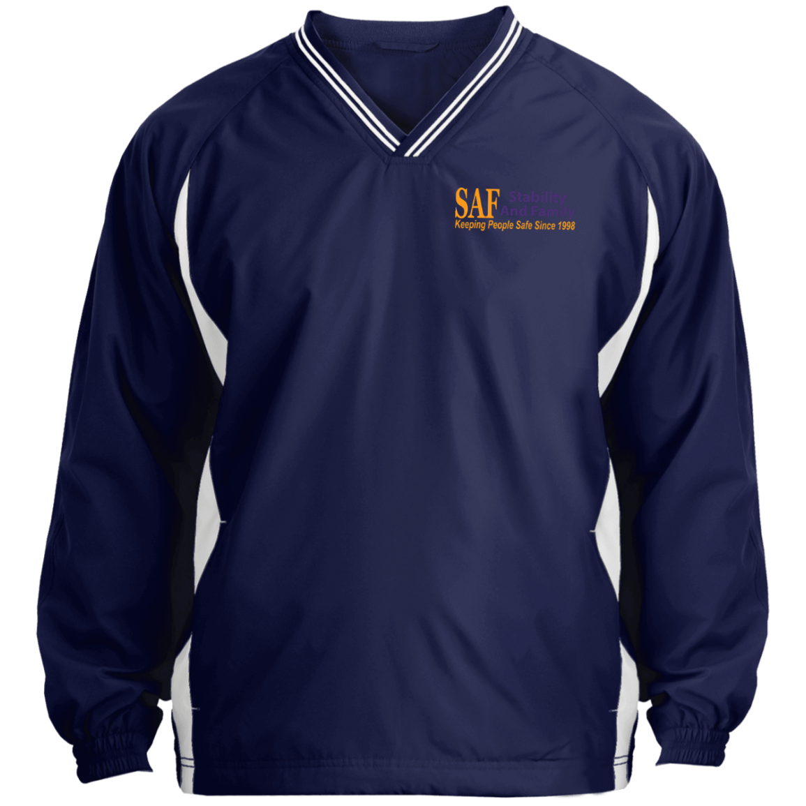 SAF - Tipped V-Neck Windshirt