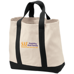SAF - 2-Tone Shopping Tote