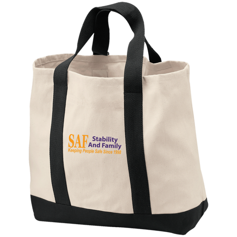 SAF - 2-Tone Shopping Tote