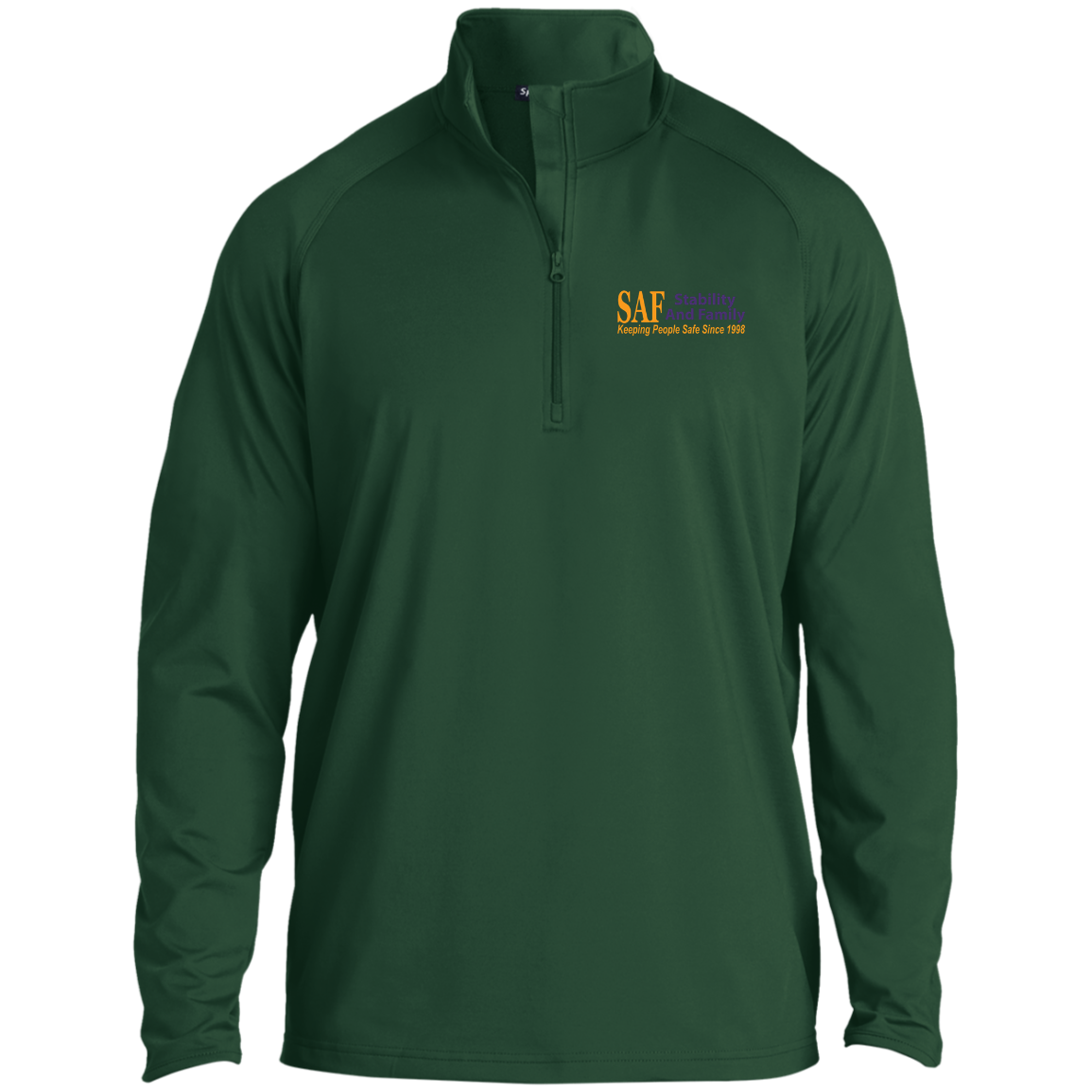 SAF - 1/2 Zip Raglan Performance Pullover