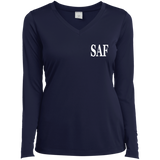 SAF - Ladies’ Long Sleeve Performance V-Neck Tee