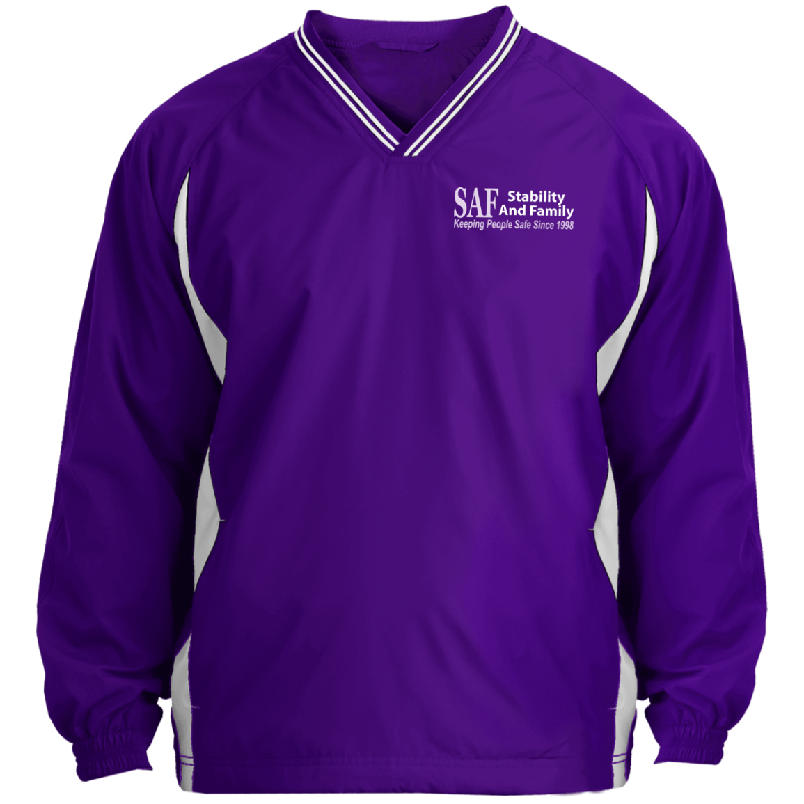 SAF - Tipped V-Neck Windshirt