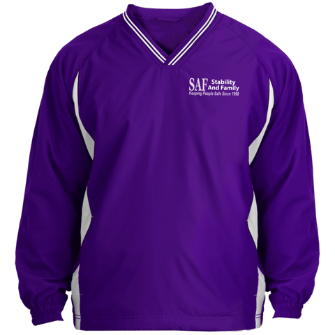SAF - Tipped V-Neck Windshirt