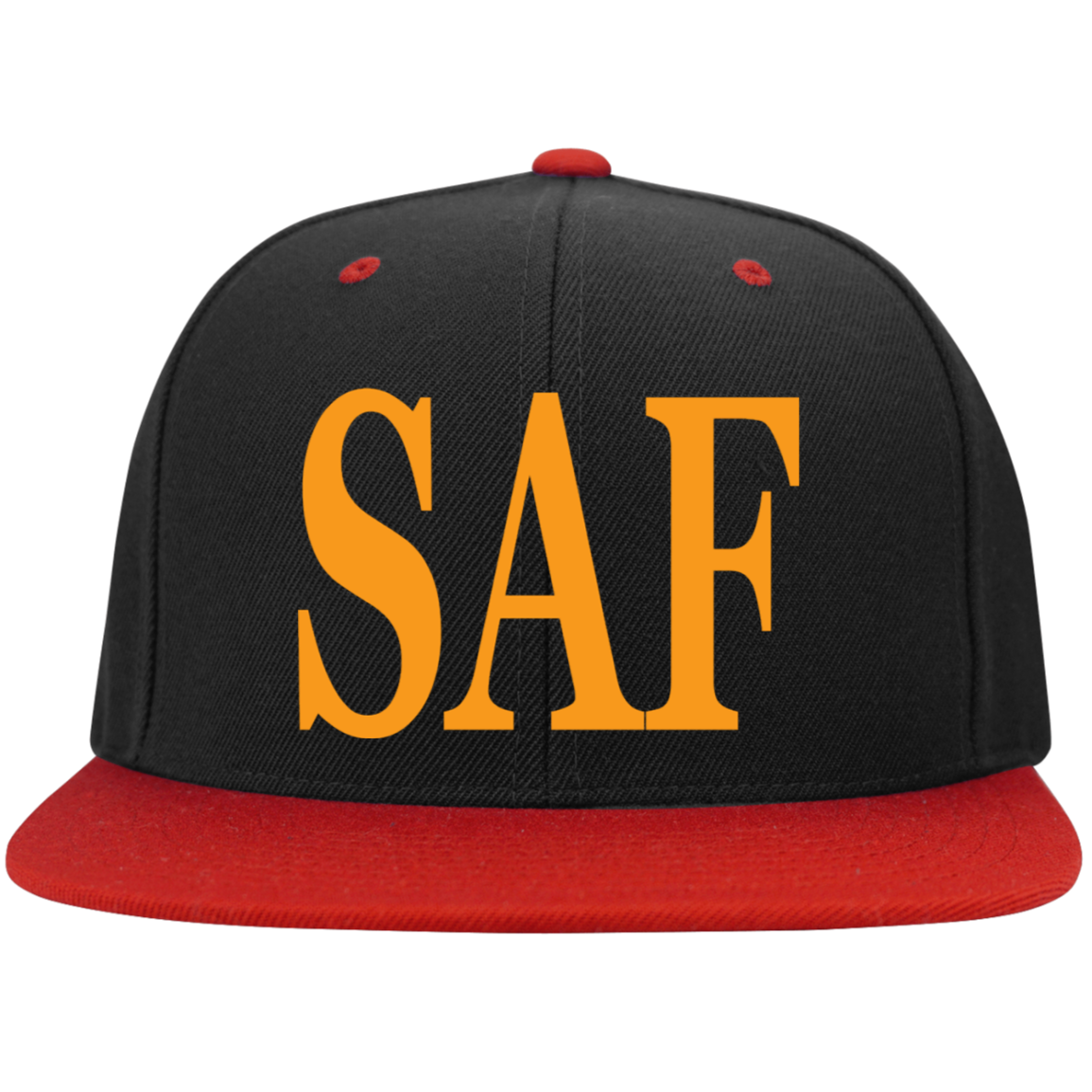 SAF - Flat Bill High-Profile Snapback Hat