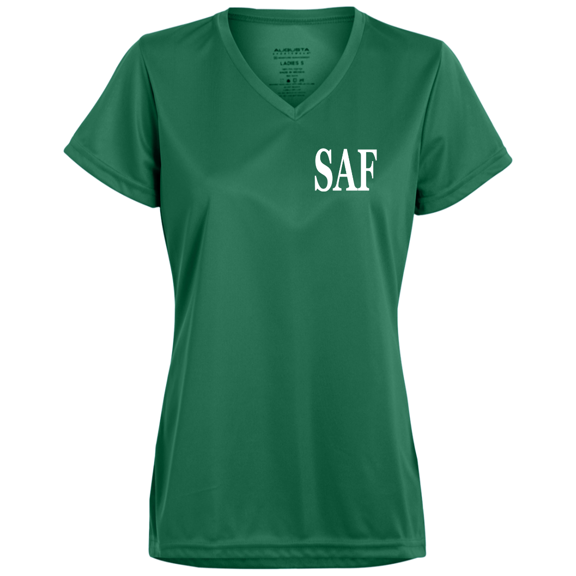 SAF - Ladies’ Moisture-Wicking V-Neck Tee