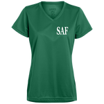 SAF - Ladies’ Moisture-Wicking V-Neck Tee