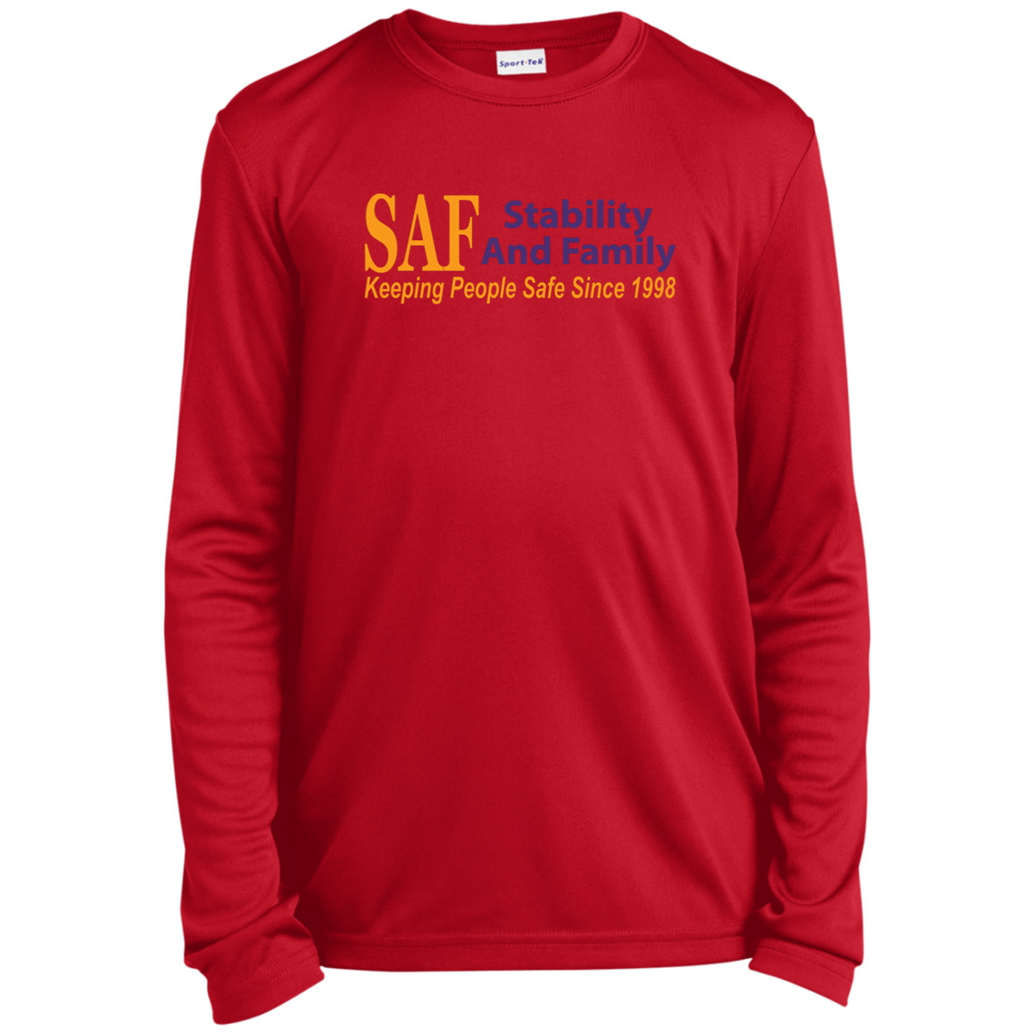 SAF - Youth Long Sleeve Performance Tee
