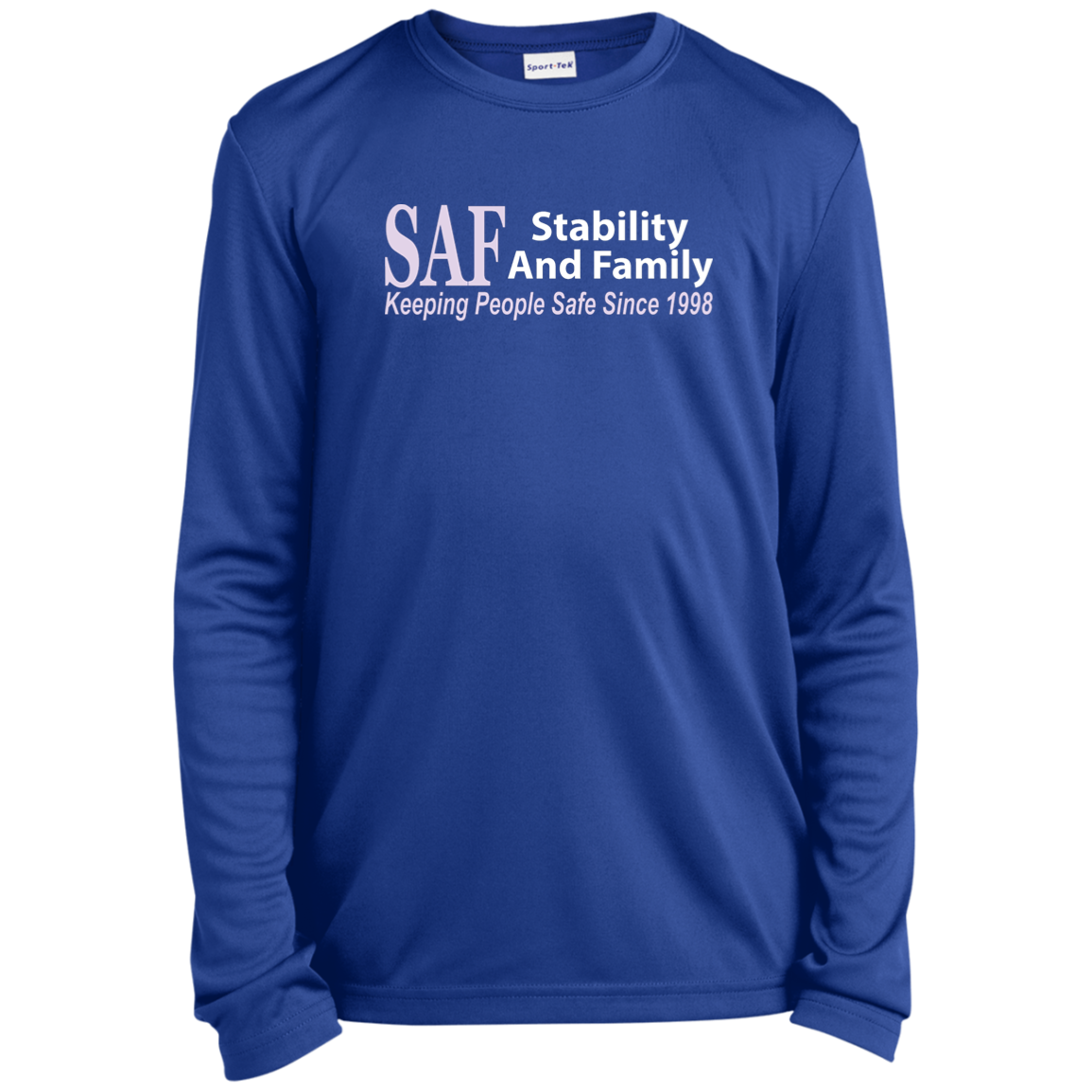 SAF - Youth Long Sleeve Performance Tee