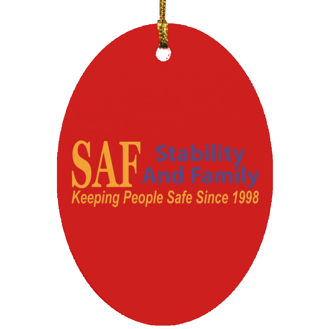 SAF - Oval Ornament