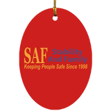 SAF - Oval Ornament