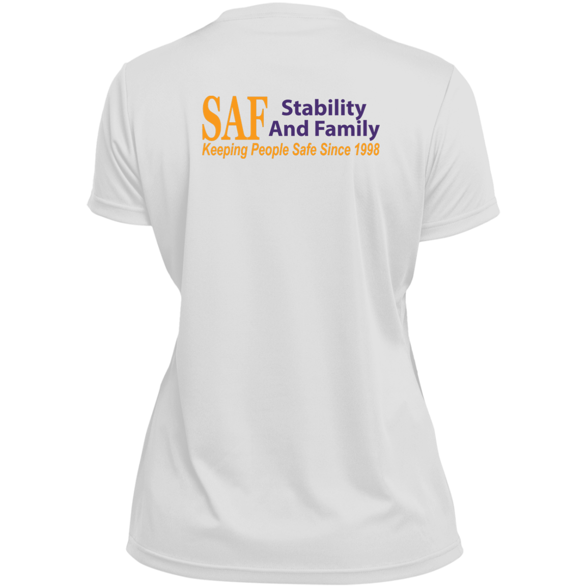 SAF - Ladies’ Moisture-Wicking V-Neck Tee