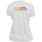 SAF - Ladies’ Moisture-Wicking V-Neck Tee