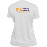 SAF - Ladies’ Moisture-Wicking V-Neck Tee