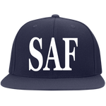 SAF - Flat Bill Twill Flexfit Cap