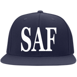 SAF - Flat Bill Twill Flexfit Cap