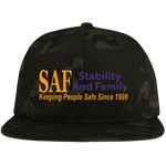 SAF - Flat Bill High-Profile Snapback Hat