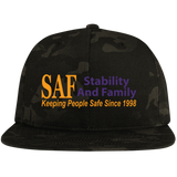 SAF - Flat Bill High-Profile Snapback Hat