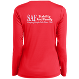 SAF - Ladies’ Long Sleeve Performance V-Neck Tee