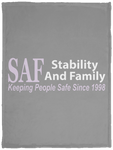 SAF - Cozy Plush Fleece Blanket - 30x40