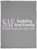 SAF - Cozy Plush Fleece Blanket - 30x40