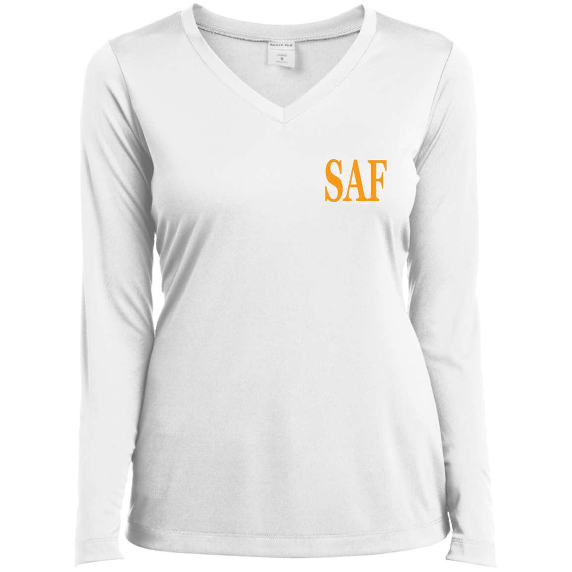 SAF - Ladies’ Long Sleeve Performance V-Neck Tee