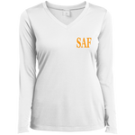 SAF - Ladies’ Long Sleeve Performance V-Neck Tee