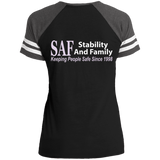 SAF - Ladies' Game V-Neck T-Shirt