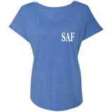 SAF - Ladies' Triblend Dolman Sleeve