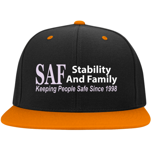 SAF - Flat Bill High-Profile Snapback Hat