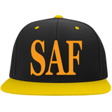 SAF - Flat Bill High-Profile Snapback Hat