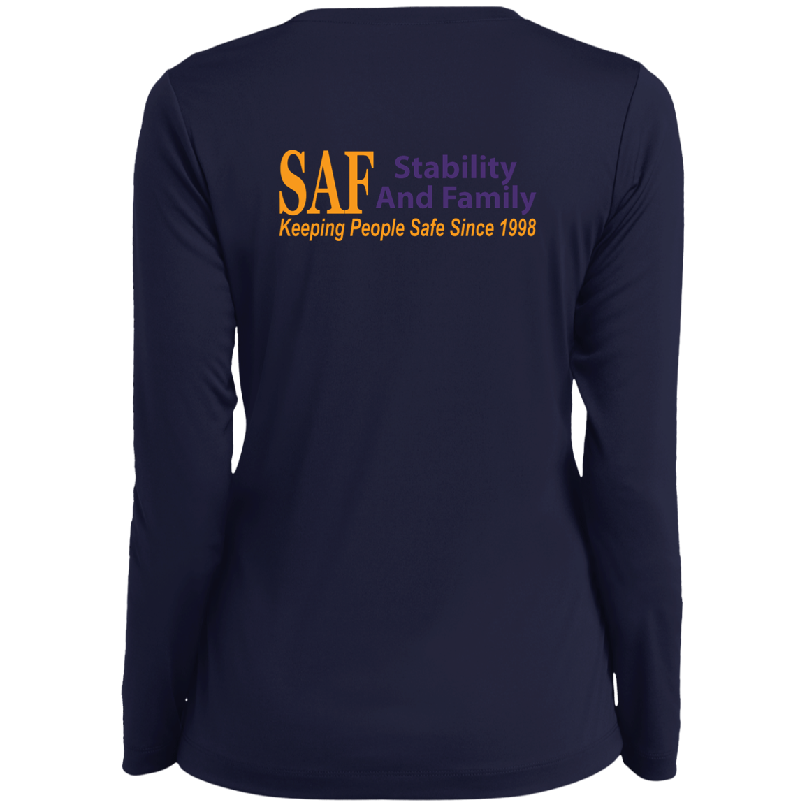 SAF - Ladies’ Long Sleeve Performance V-Neck Tee