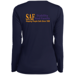 SAF - Ladies’ Long Sleeve Performance V-Neck Tee