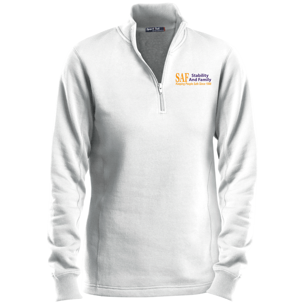 SAF - Ladies' 1/4 Zip Sweatshirt