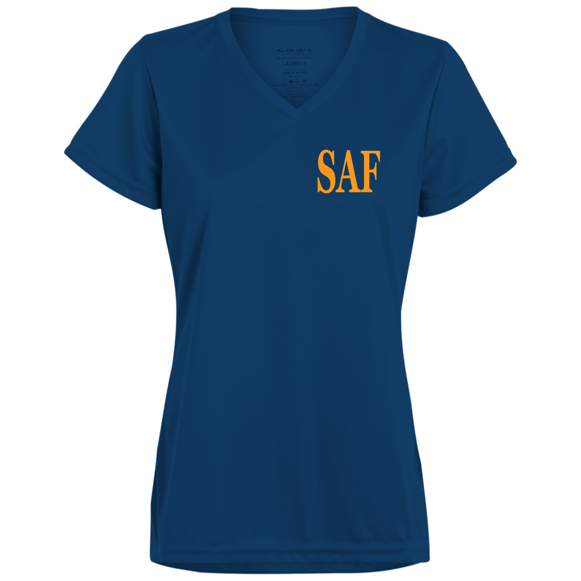 SAF - Ladies’ Moisture-Wicking V-Neck Tee