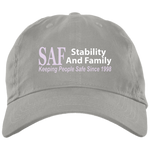 SAF - Brushed Twill Unstructured Dad Cap