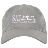 SAF - Brushed Twill Unstructured Dad Cap