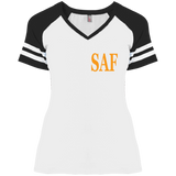 SAF - Ladies' Game V-Neck T-Shirt