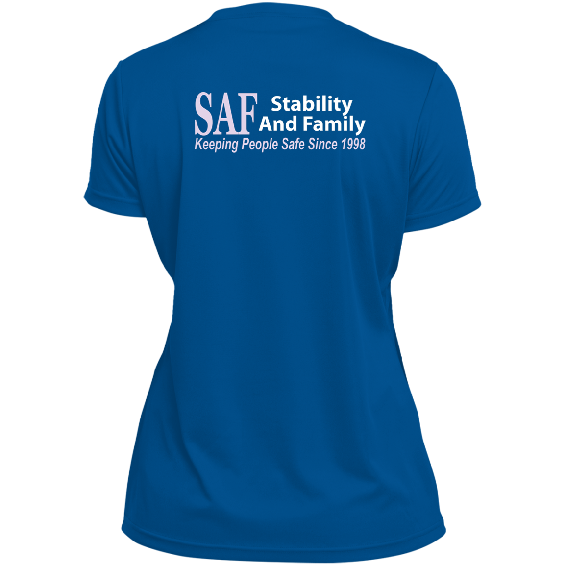 SAF - Ladies’ Moisture-Wicking V-Neck Tee