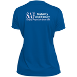 SAF - Ladies’ Moisture-Wicking V-Neck Tee