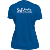 SAF - Ladies’ Moisture-Wicking V-Neck Tee