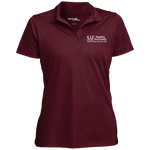 SAF - Women's Micropique Tag-Free Flat-Knit Collar Polo