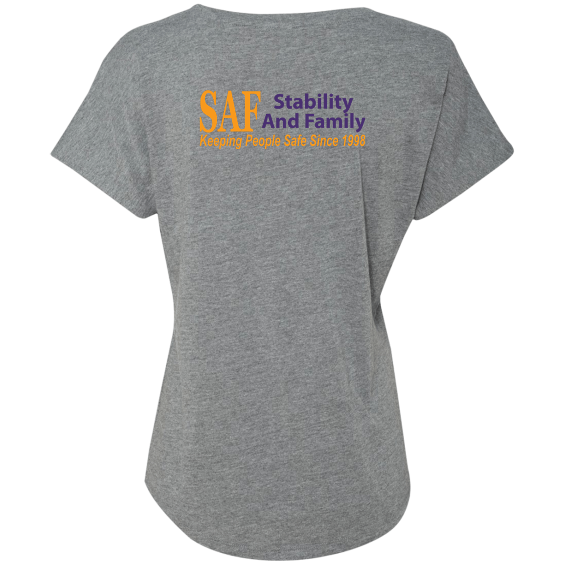 SAF - Ladies' Triblend Dolman Sleeve
