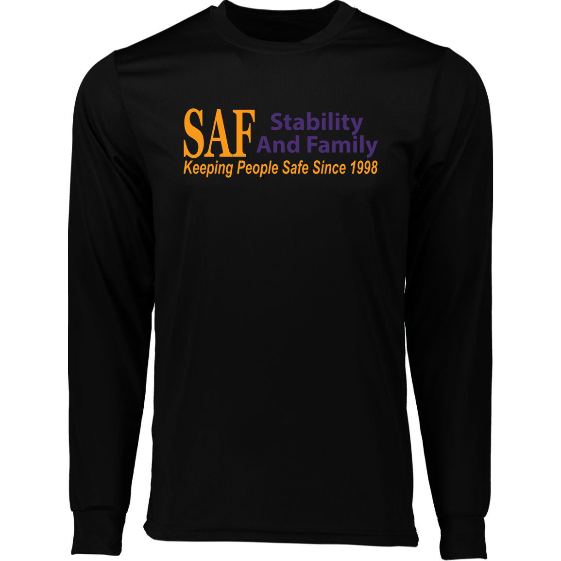 SAF - Long Sleeve Moisture-Wicking Tee
