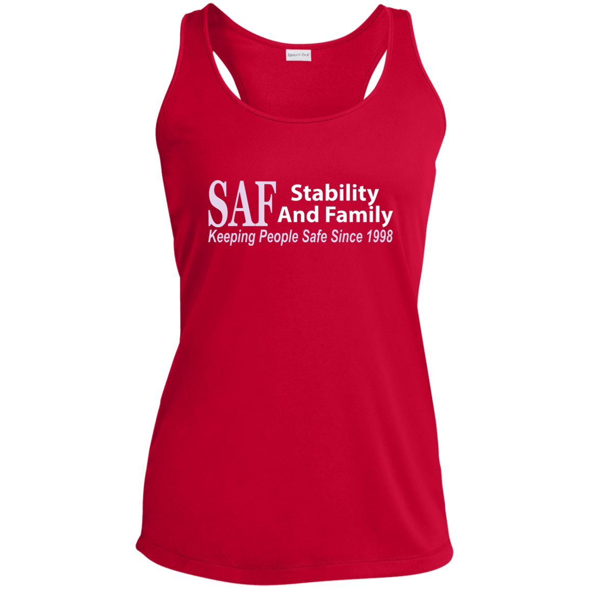 SAF - Ladies' Performance Racerback Tank