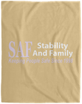 SAF - Cozy Plush Fleece Blanket - 60x80
