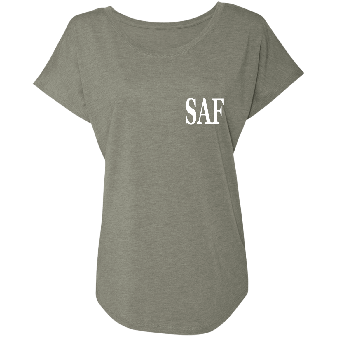 SAF - Ladies' Triblend Dolman Sleeve