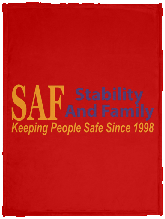 SAF - Cozy Plush Fleece Blanket - 30x40