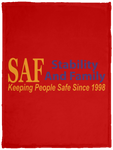 SAF - Cozy Plush Fleece Blanket - 30x40